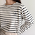 コンパクトボーダーロンTシャツ