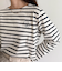 コンパクトボーダーロンTシャツ