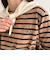 コンパクトボーダーロンTシャツ