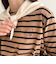 コンパクトボーダーロンTシャツ