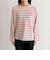 コンパクトボーダーロンTシャツ