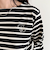 コンパクトボーダーロンTシャツ