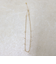 二重ボールパールドットネックレス