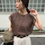 【大好評につき再販売スタート！】シアーオーガンジーレイヤードノースリーブ