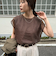 【大好評につき再販売スタート！】シアーオーガンジーレイヤードノースリーブ