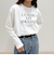 ロゴプリントロンTシャツ