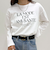 ロゴプリントロンTシャツ