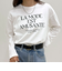 ロゴプリントロンTシャツ