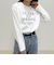 ロゴプリントロンTシャツ