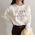 ロゴプリントロンTシャツ
