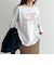 ロゴプリントロンTシャツ