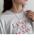 ロゴプリントロンTシャツ