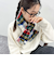 《別注》【TWEED MILL/ツイードミル】ウールチェック×フリースリバーマフラー