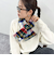 《別注》【TWEED MILL/ツイードミル】ウールチェック×フリースリバーマフラー