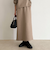 レオパードジャガードスカート