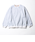 【DISCUS】UNISEX インレイ裏シャギーボンディング配色 クループルオーバー