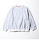 【DISCUS】UNISEX インレイ裏シャギーボンディング配色 クループルオーバー