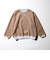 【DISCUS】UNISEX インレイ裏シャギーボンディング配色 クループルオーバー