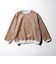 【DISCUS】UNISEX インレイ裏シャギーボンディング配色 クループルオーバー