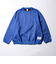【DISCUS】UNISEX インレイ裏シャギーボンディング配色 クループルオーバー