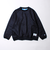 【DISCUS】UNISEX インレイ裏シャギーボンディング配色 クループルオーバー