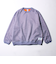 【DISCUS】UNISEX インレイ裏シャギーボンディング配色 クループルオーバー