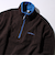 【DISCUS】UNISEX フリースパイピング配色 ハーフZIPプルオーバー