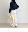 【GEVACO/ゲバコ】カットソーインナー付きカーディガン