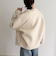 ループシャギースタンドカラーコート