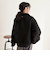 ループシャギースタンドカラーコート
