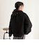 ループシャギースタンドカラーコート