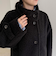 ループシャギースタンドカラーコート