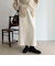 起毛ツイルＩラインスカート