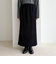 起毛ツイルＩラインスカート