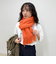ライトブークレ無地マフラー45