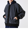 【ナイロン×フリース】2WAY リバーシブルボンバージャケット MA-1 UNISEX