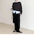 rib knit skirt&pants