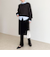 rib knit skirt&pants
