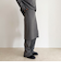 rib knit skirt&pants