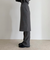 rib knit skirt&pants