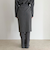 rib knit skirt&pants