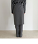 rib knit skirt&pants