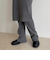 rib knit skirt&pants