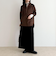 【LANCER CLOTHING CORPORATION】STANDCOLLAR SHIRTS SUEDE