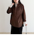 【LANCER CLOTHING CORPORATION】STANDCOLLAR SHIRTS SUEDE