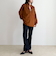 【LANCER CLOTHING CORPORATION】STANDCOLLAR SHIRTS SUEDE