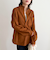 【LANCER CLOTHING CORPORATION】STANDCOLLAR SHIRTS SUEDE