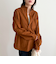 【LANCER CLOTHING CORPORATION】STANDCOLLAR SHIRTS SUEDE