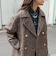 【リバイバル/新色追加】ウール混ミドル丈Pコート