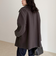 【リバイバル/新色追加】ウール混ミドル丈Pコート